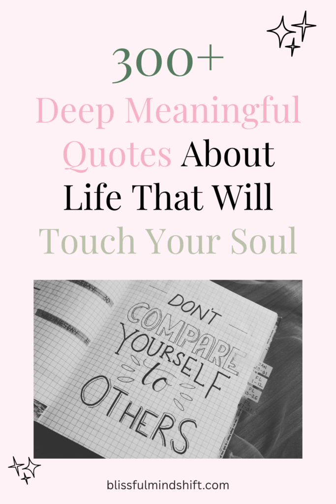 Sometimes you need words that actually mean something, not just a pretty saying slapped on a background. This collection of deep meaningful quotes was put together with real feeling and real intention. There are over 300 quotes waiting for you, covering all the big and small moments of life. These are the wise words that make you pause, reflect, and remember what matters most. Read the full list on the blog.