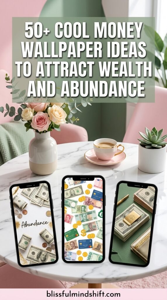 Changing your phone wallpaper is such a simple way to give your screen a whole new feel. This blog post is packed with many different money wallpapers to browse through. You will find options in pink, gold, black, and glitter, so there is truly something for every style. Whether you are on an iPhone or any Android phone, these all work great as a background with money. 
