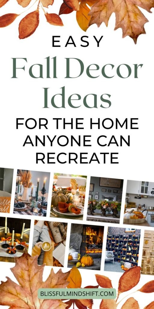 Easy Fall Decor Ideas For The Home Anyone Can Recreate