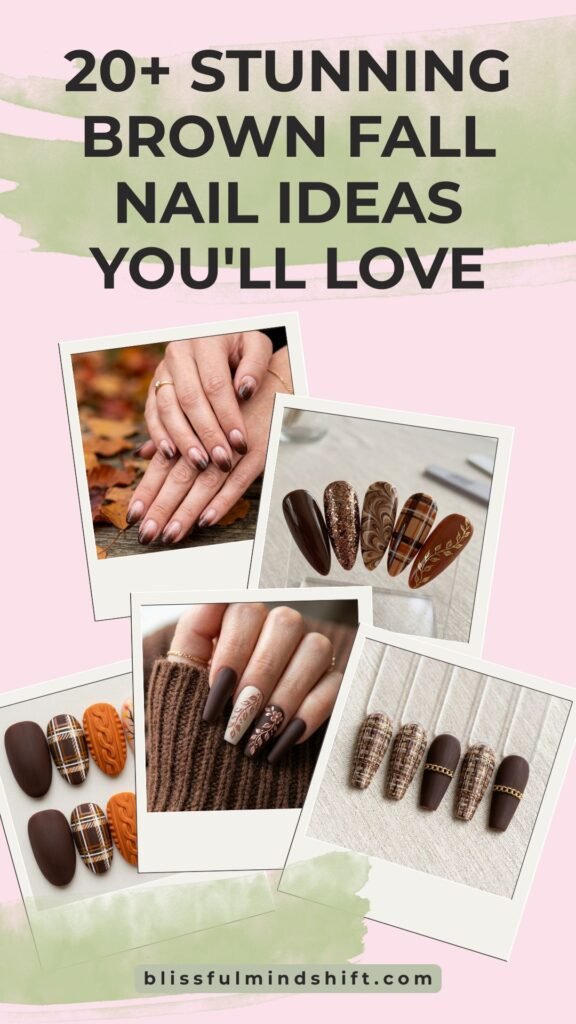 20+ Stunning Brown Fall Nail Ideas You Will Love