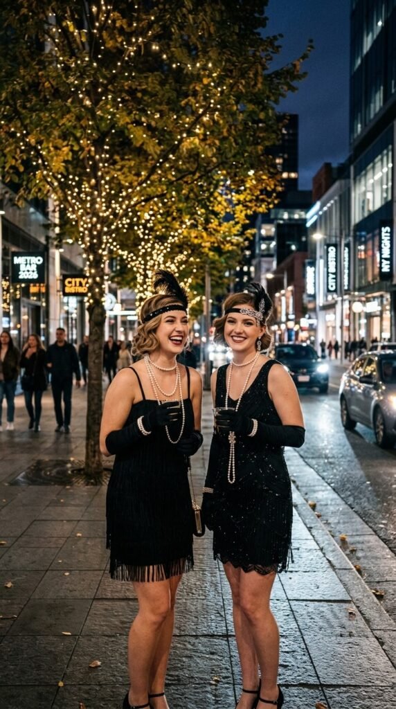 Flapper Girls from The Great Gatsby