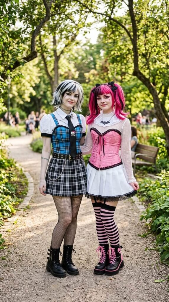 Frankie and Draculaura from Monster High