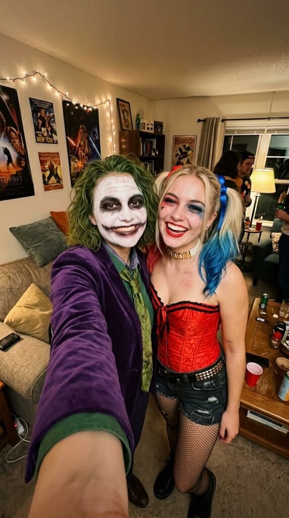 Joker and Harley Quinn costume