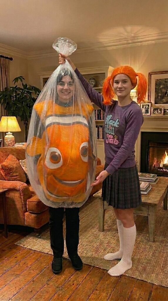 Nemo and Darla from Finding Nemo