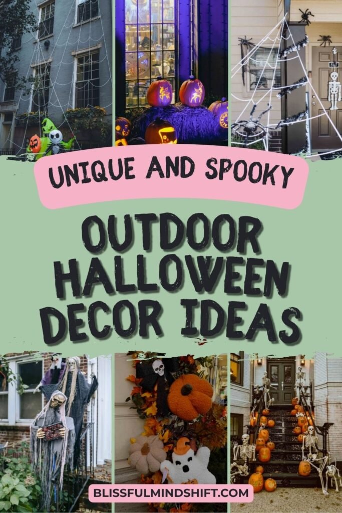 Unique And Spooky Outdoor Halloween Decor Ideas
