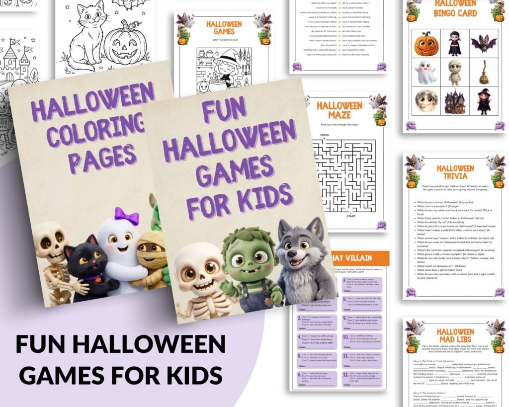 Fun Halloween Games For Kids