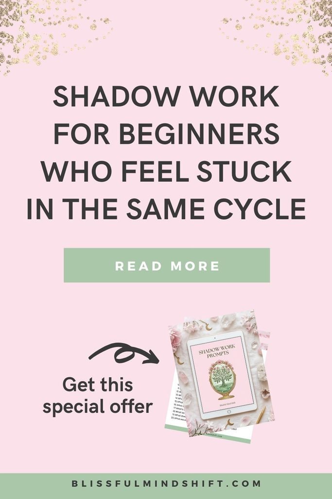 This is personal development that actually gets to the root instead of just managing symptoms. Shadow work for beginners walks you through the whole process from start to finish, including how to do shadow work when a trigger hits, how to set up a safe space first, and shadow work prompts for beginners organized by childhood, relationships, and self-worth. No overwhelming psychology jargon, just a clear path forward.