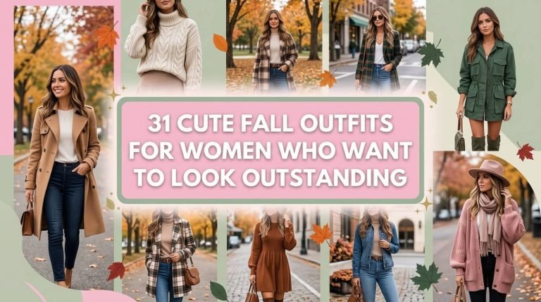 31 Cute Fall Outfits For Women Who Want To Look Outstanding