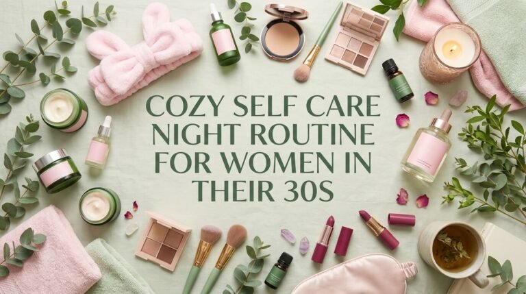 Cozy Self Care Night Routine For Women In Their 30s