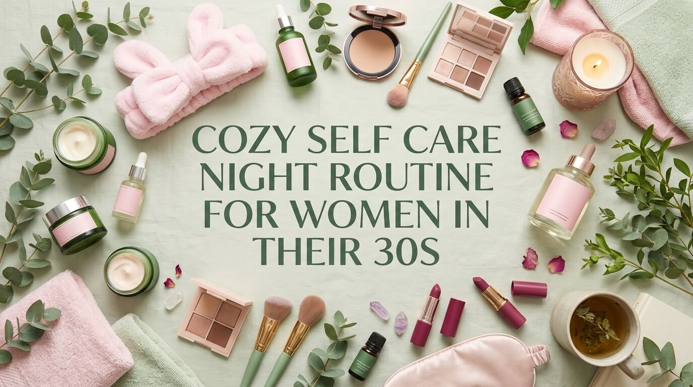 Cozy Self Care Night Routine For Women In Their 30s
