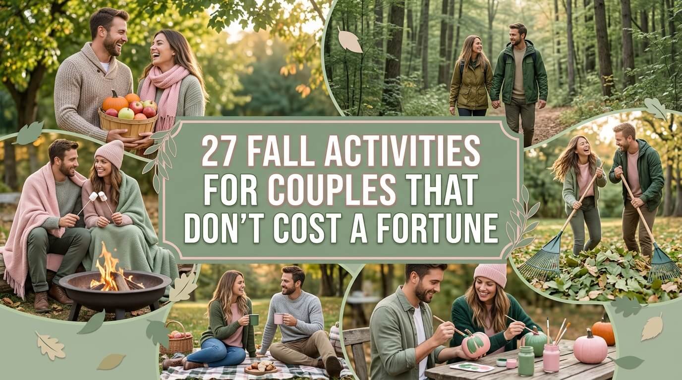 Fall activities for couples don't have to cost a fortune to be unforgettable. You'll find simple ways to spend quality time together without stretching your budget. If you're searching for fun things to do with your boyfriend, these ideas are easy to enjoy all season.