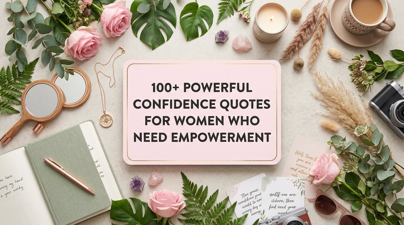 100+ Powerful Confidence Quotes For Women Who Need Empowerment