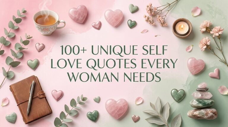 100+ Unique Self Love Quotes Every Woman Needs
