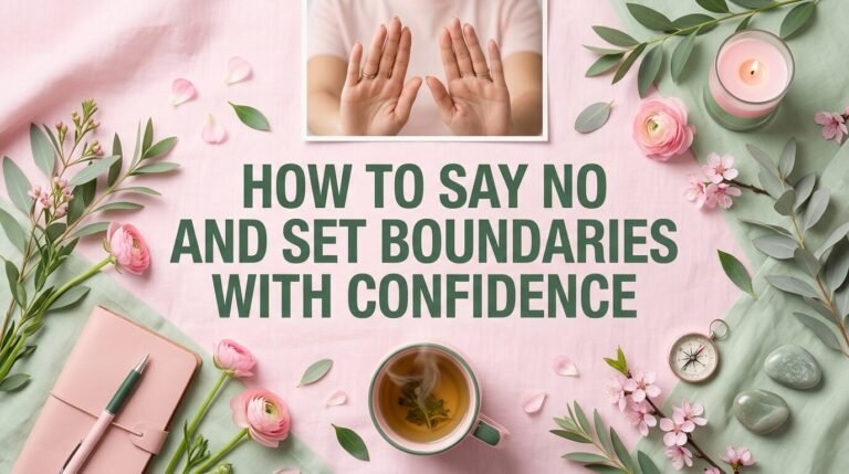 How To Say No And Set Boundaries With Confidence