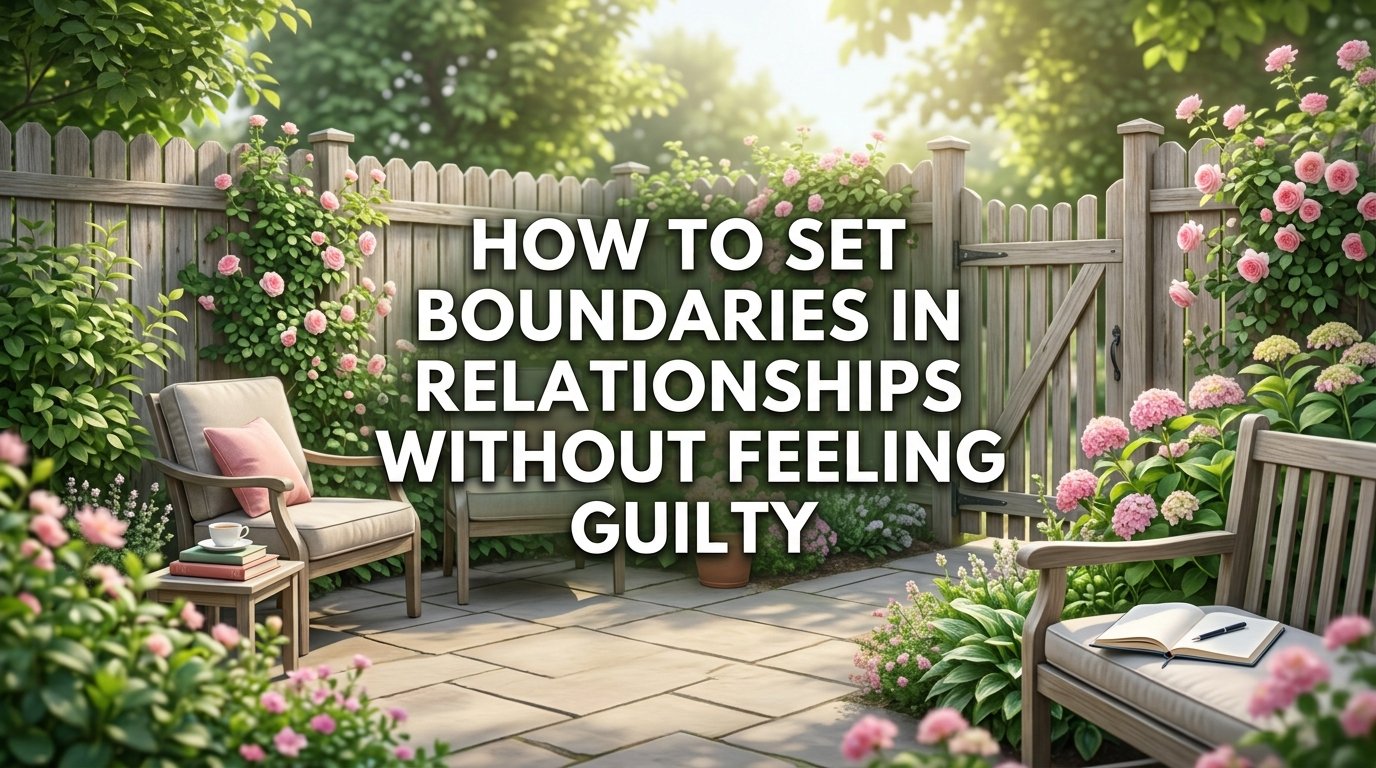 How To Set Boundaries in Relationships Without Feeling Guilty